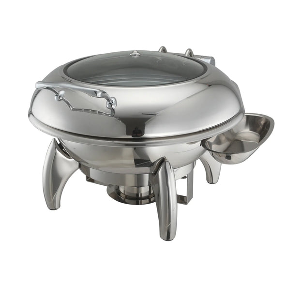 CHAFING DISH ROUND with Stand 6L