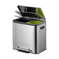 Eko EK9128MT - 12L+12L Recycling Step Bin