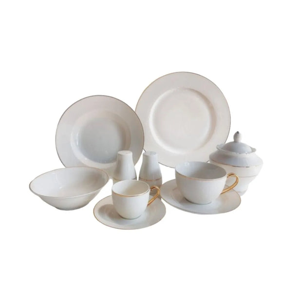 DS- 21A364 57pcs NBC ROUND Dinner Set