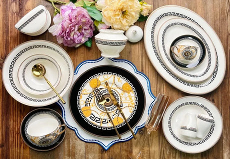 DS- 22C023 57pcs NBC ROUND Dinner Set