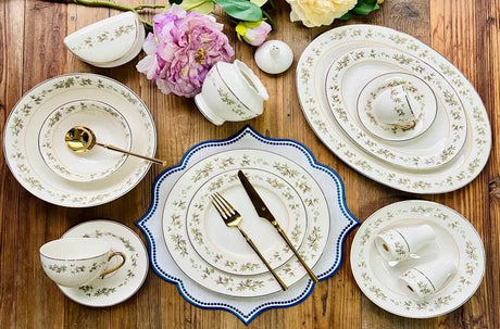 DS- 23C066 57pcs NBC ROUND Dinner Set