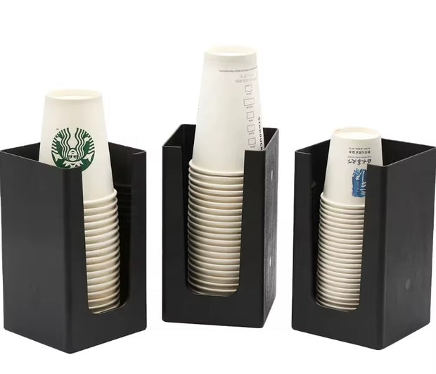 Single Coffee Cup & Lid Sleeve Dispenser Cup Holder