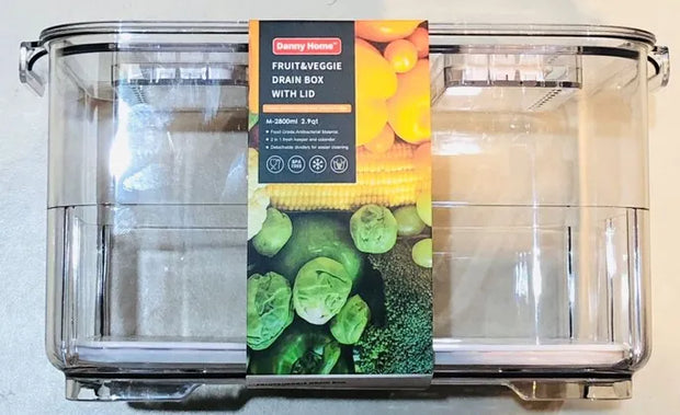 BRT065  Storage Basket
Fruit&Veggie Drain Box