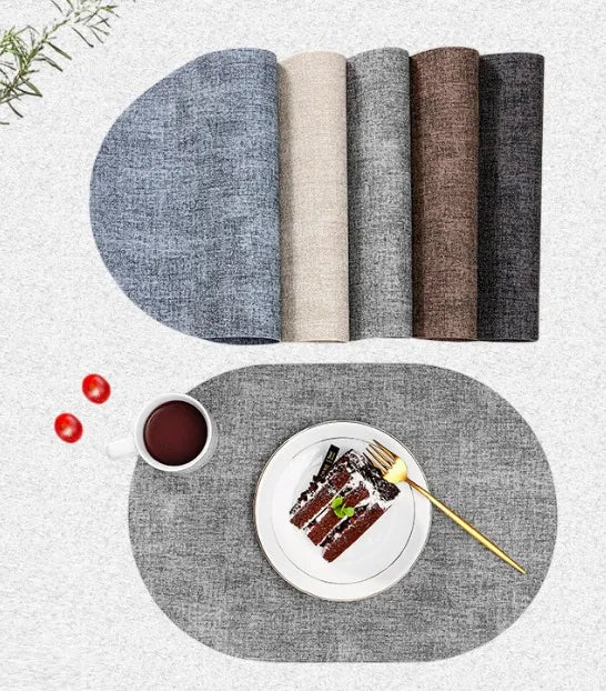 PU Leather Reversible Placemat