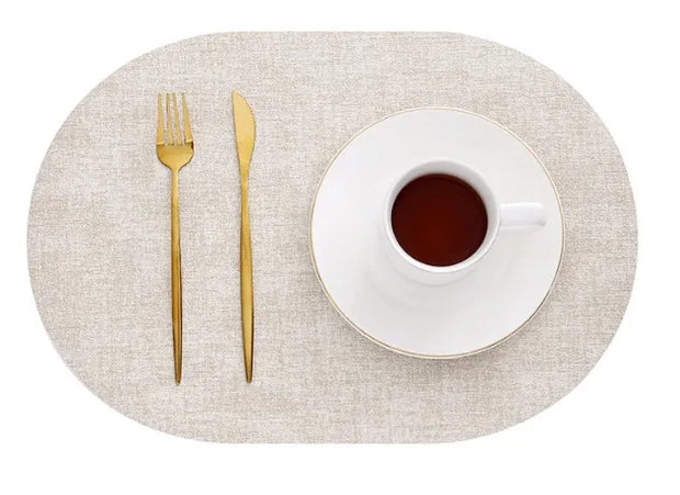 PU Leather Reversible Placemat