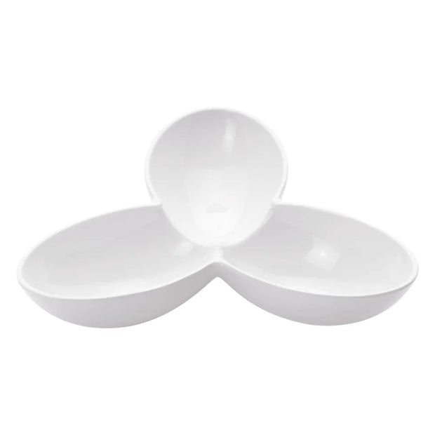 D096 Melamine 7" Conjoined Bowl