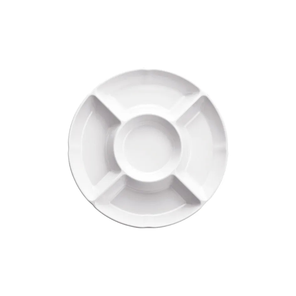 D035 Melamine 12″ Compartment Mess Tray