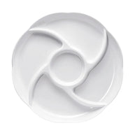 D302 Melamine 12″ Compartment Mess Tray