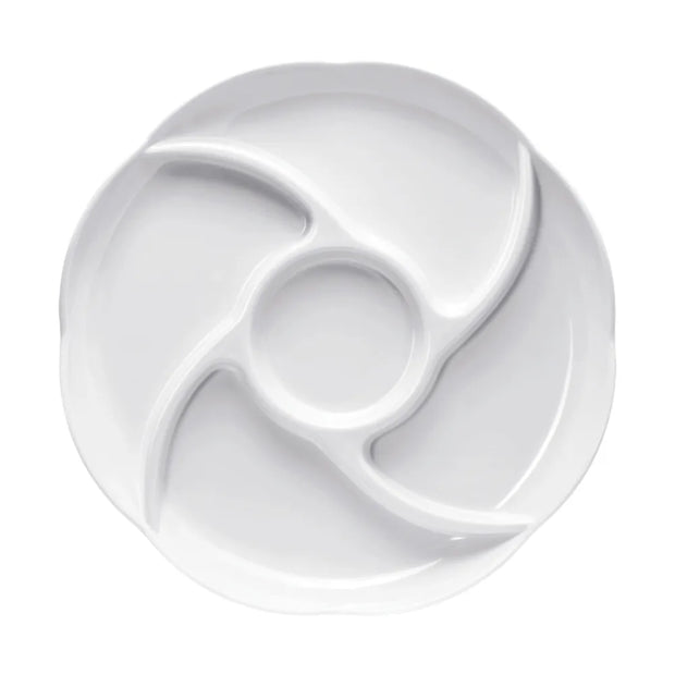 D302 Melamine 12″ Compartment Mess Tray