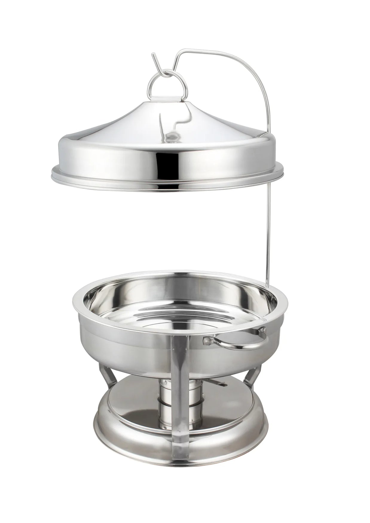 CHAFING DISH 8L, Full Round Food Pan SS