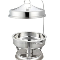 CHAFING DISH 8L, Full Round Food Pan SS