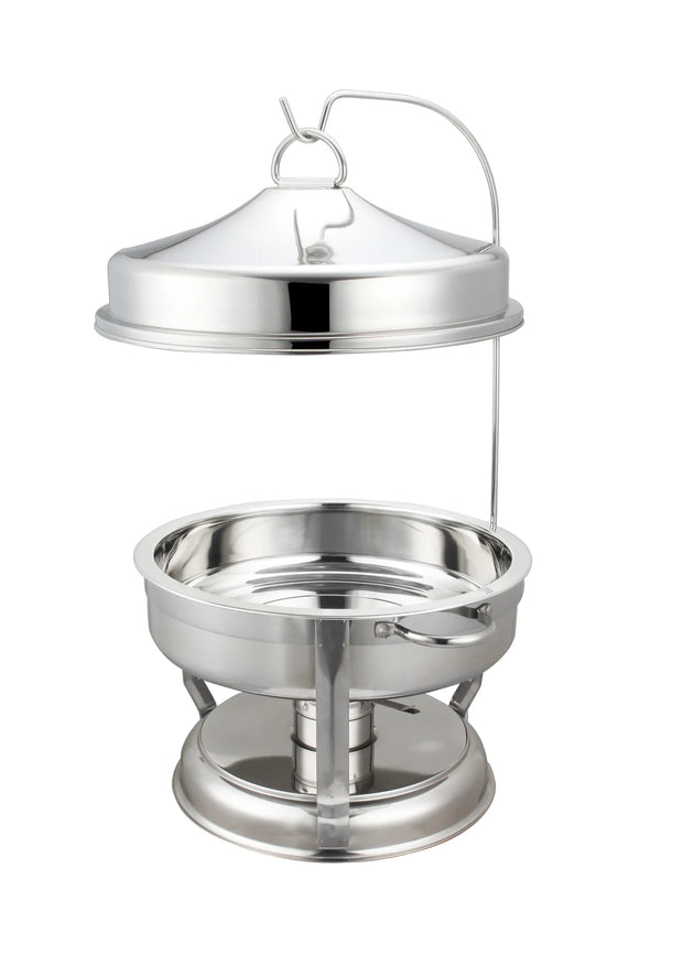 CHAFING DISH 8L, Full Round Food Pan SS