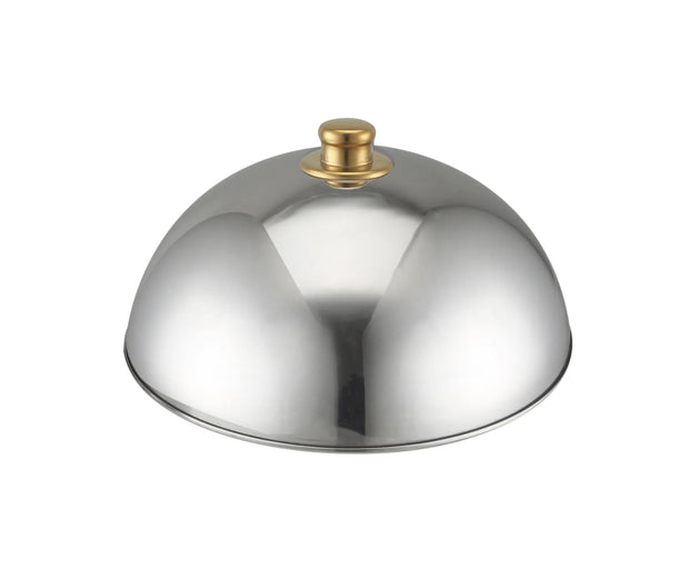 DOME 12.5" With Golden Handle