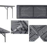 New Zown Classic XL180  Rectangular Foldable Table