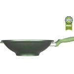 "Dr Green" Wok 30cm Green Stone