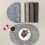 AL003H PU Leather Reversible Placemat