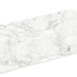 5332FPW9, MARBLE 1/1 FOOTED PLATTER (CARRARA)