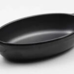 520605BK Mini Oval Pan Black