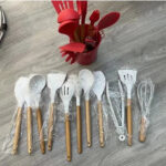 BS-29 7pcs Kitchen Tools Set with wooden handle