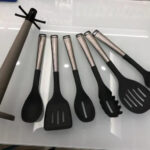 BS-86 7pcs Nylon Cooking Set w/ Stainless Steel Handle