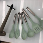 BS-87 7pcs Nylon Cooking Set w/ Stainless Steel Handle