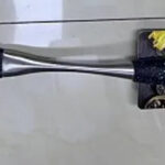 BS-139 Silicone Slotted Turner with Stainless Steel Handle