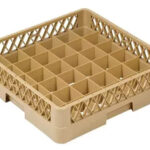 36 Compartment Glass Rack