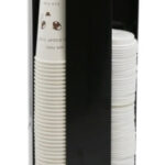 Coffee Cup Dispenser Lid Holder Beverage Station Organizer Spinning Caddy