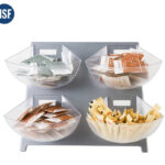 Multi-Compartment  Condiment Center with 4 Bins
