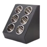 6 Hole Counter Flatware Dispenser Plastic Set
