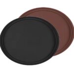 Oval Non-slip Tray Fiberglass