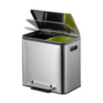 Eko EK9128MT - 12L+12L Recycling Step Bin