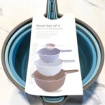 BRT087  Multi-Function Nesting Design Bowl set of 4 with Handle