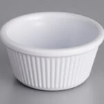 D180 Melamine Fluted Ramekin