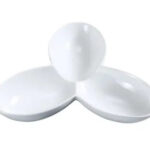 D098 Melamine 11" Conjoined Bowl