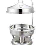 CHAFING DISH 8L, Full Round Food Pan SS