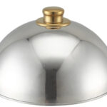 DOME 10" With Golden Handle