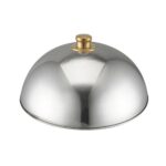 DOME 12.5" With Golden Handle